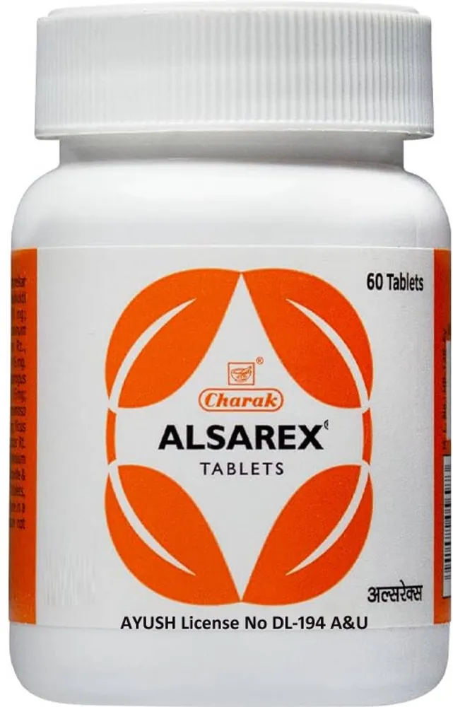 ALSAREX TABLETS 60 NOS  - CHARAK