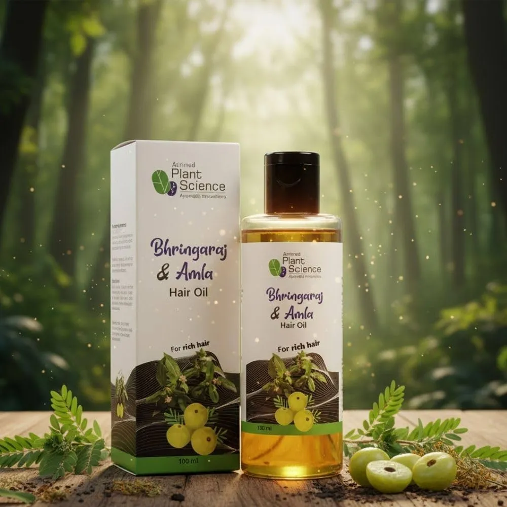 Amla & Bringraj Hair oil 100ml-ATRIMED