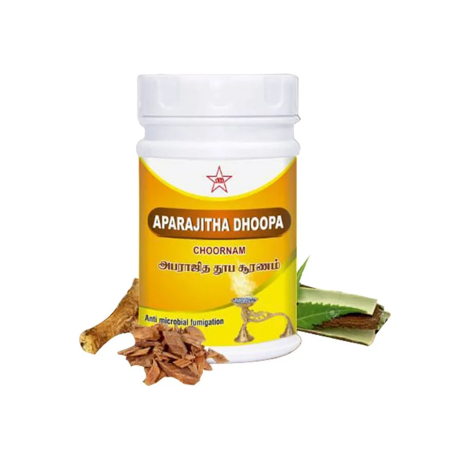 Aparajitha Dhoopa Choornam - 100gms - SKM SIDDHA AND AYURVEDA