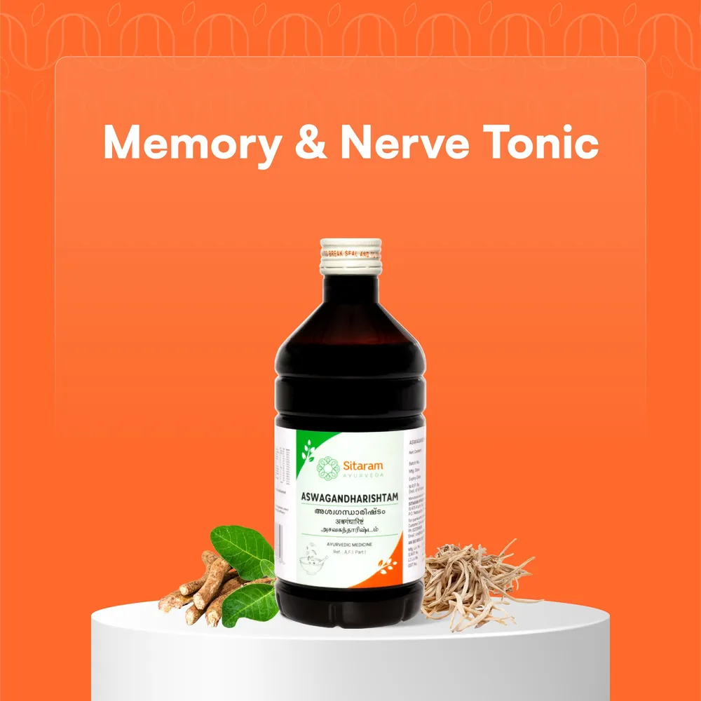Aswagandharishtam - 450ml - Sitaram Ayurveda
