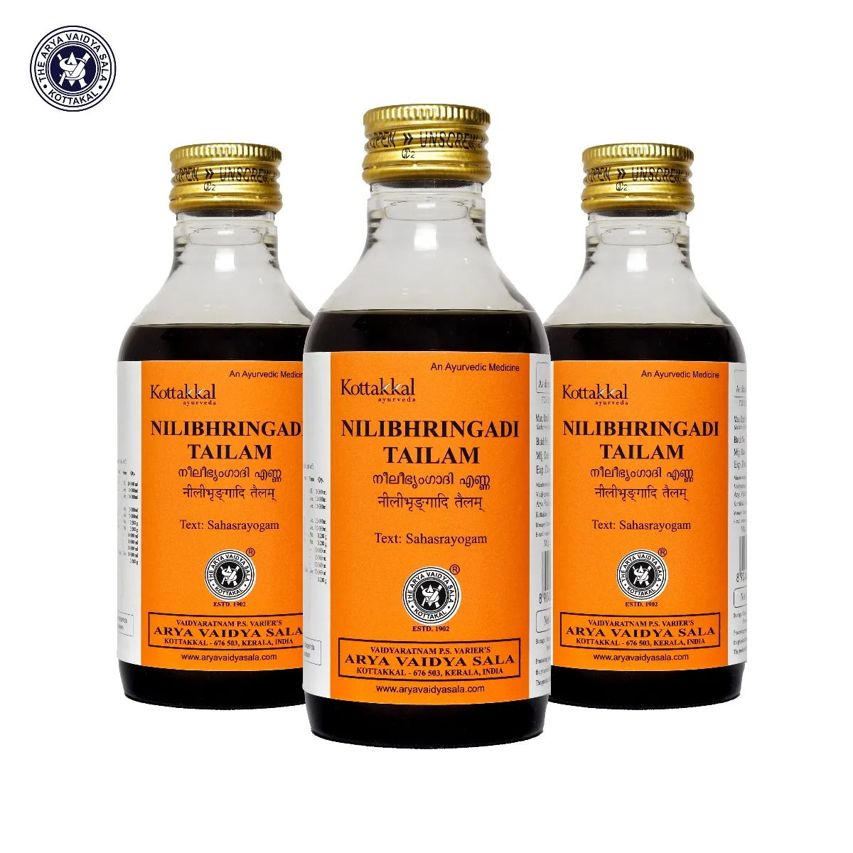 Nilibhringadi Tailam – Ayurvedic Herbal Hair Oil for Hair & Scalp Care