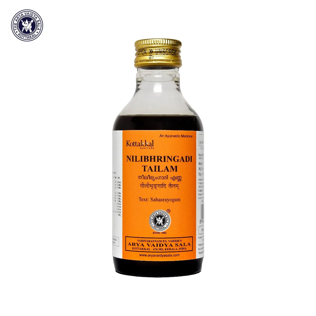 Nilibhringadi Tailam – Ayurvedic Herbal Hair Oil for Hair & Scalp Care