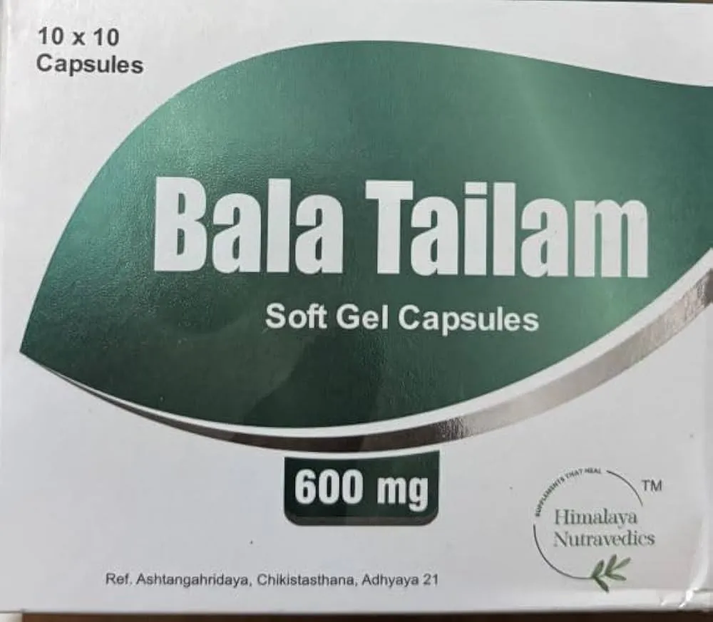 Bala Tailam Soft Gel Capsules-avn-120n