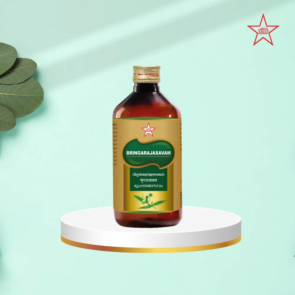 Bhrungarajasavam - 450ml - SKM Siddha and Ayurveda