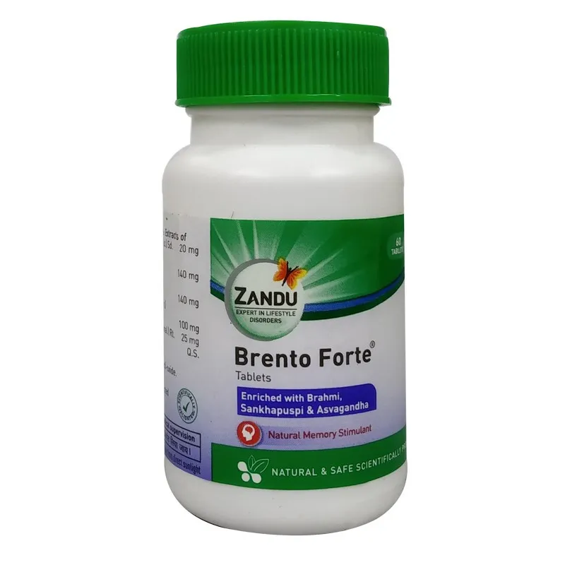 BRENTO FORTE - 60 TAB - ZANDU