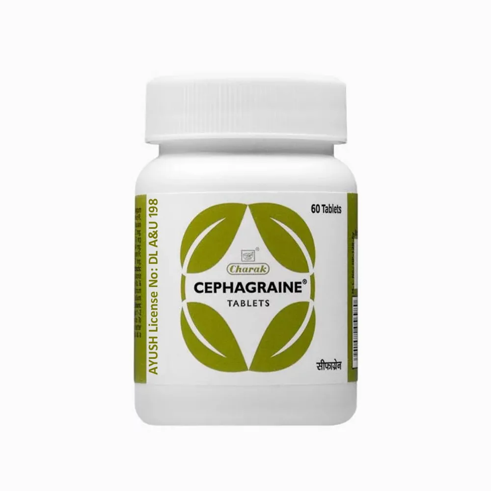 Cephagraine Tablet - 60Nos - Charak