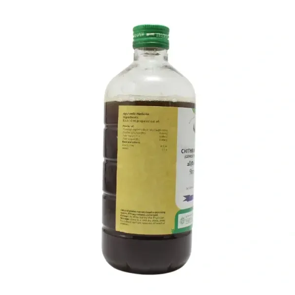 CHITHRAKASAVAM(GOMOOTHRASAVAM) 450 ML - VAIDYARATNAM