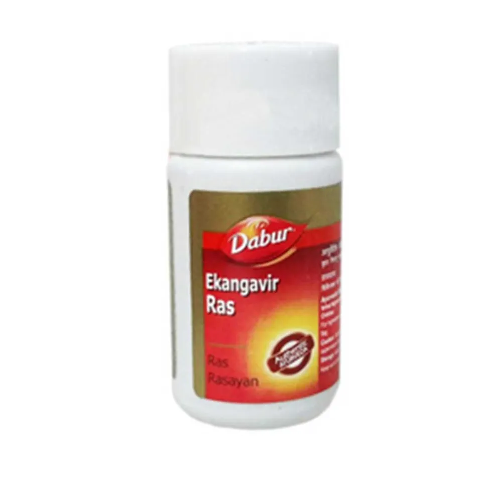 EKANGVEER RASA - 40 TAB -DABUR