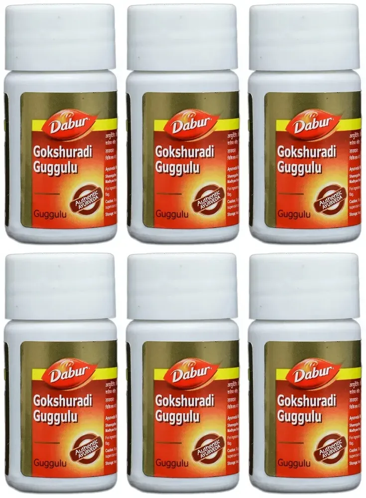 Gokshuradi Guggulu - 40Nos - Dabur