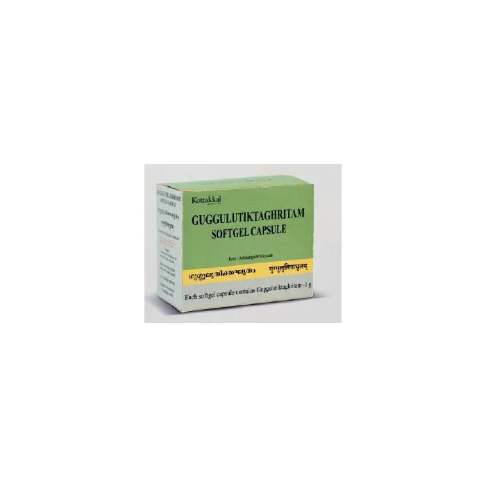 GUGGULUTIKTA GRITHAM SOFT GEL CAPSULES-100 TABLET -KOTTAKKAL