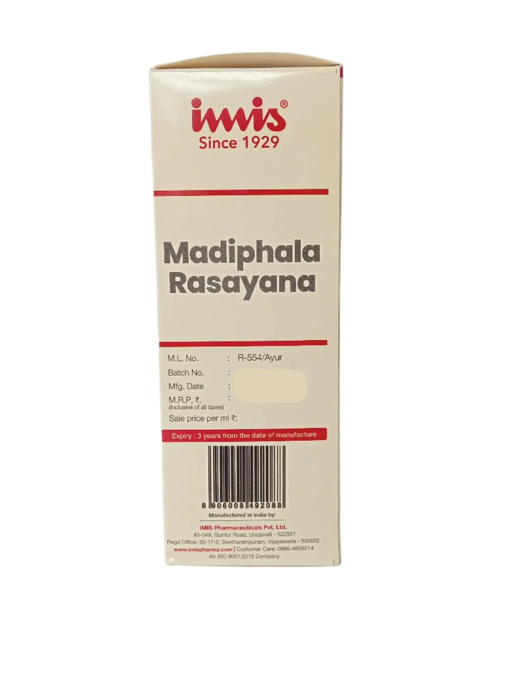 MADIPHALA RASAYANA - Imis