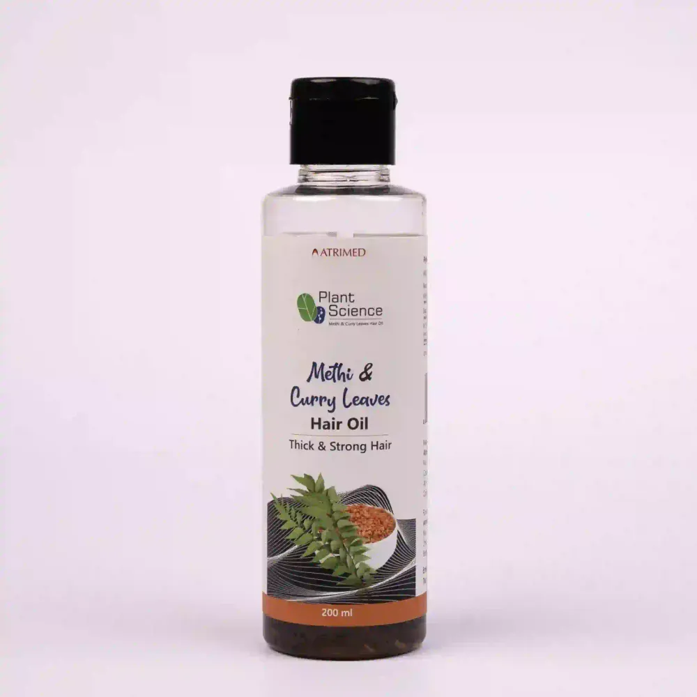 Methi & Curry Leaves Hair Oil - 100ml - ATRIMED