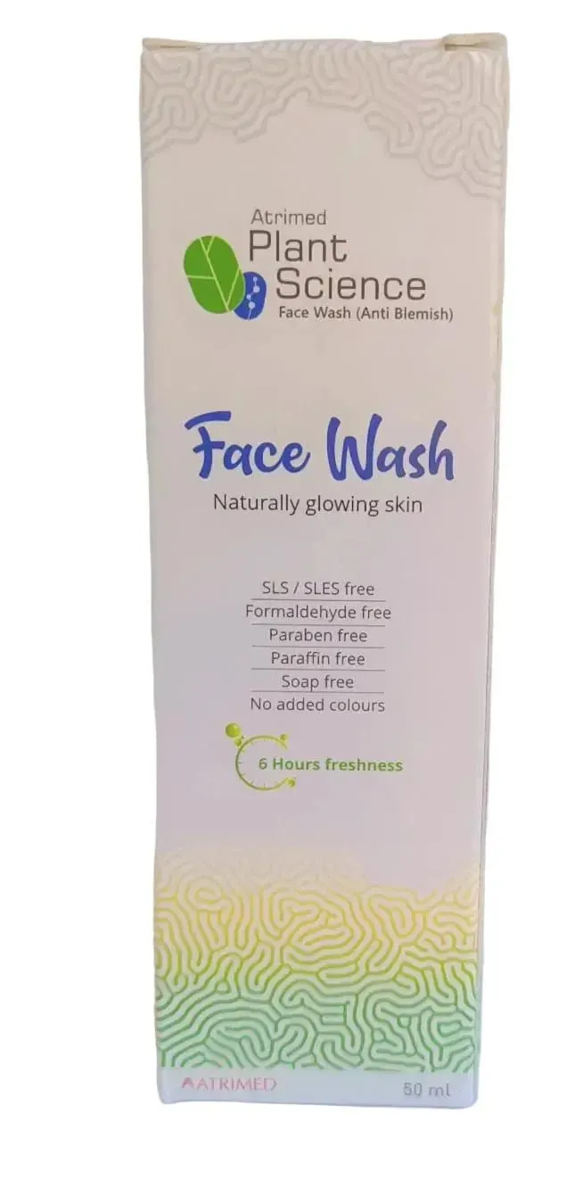 Plant Science Face Wash - 50ml - Atrimed(Anti - Blemish Face Wash )