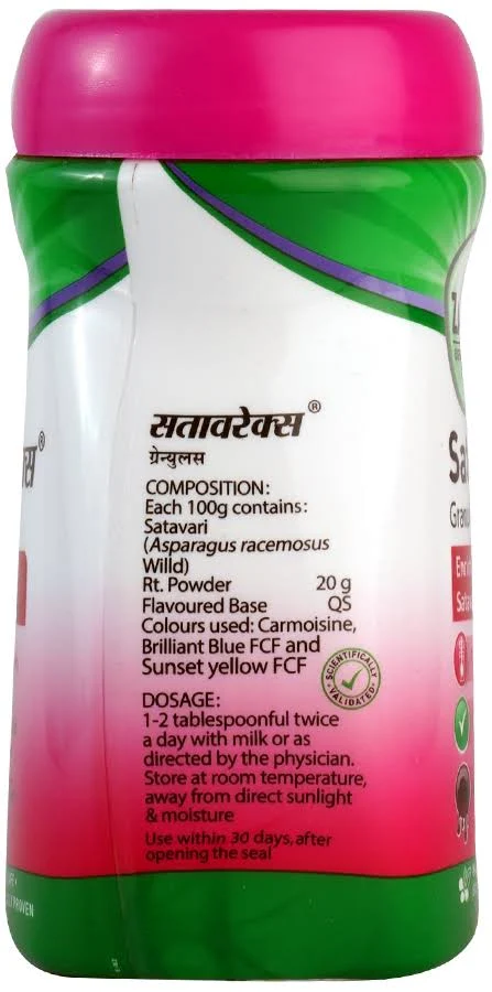 Satavarex 210g – Zandu | Ayurvedic Women's Wellness Supplement