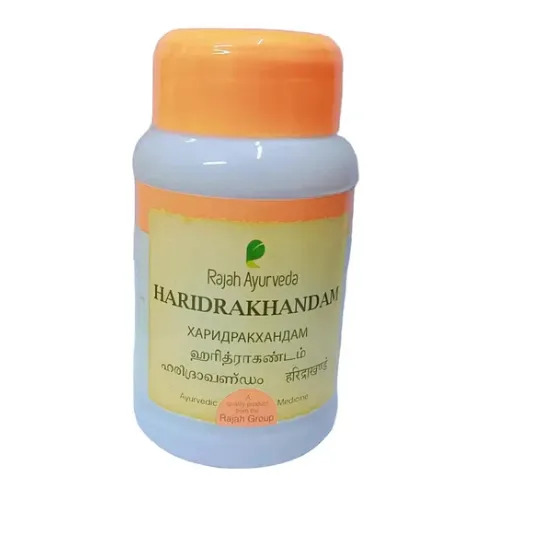 Haridra Khandam – Ayurvedic Herbal Powder for Skin Allergy & Immunity Support