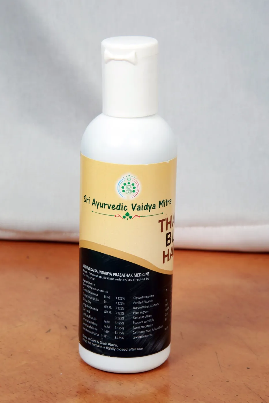 Thanikka Black Hair Oil – Sri Ayurvedic Vaidya Mitra | Herbal Hair Oil