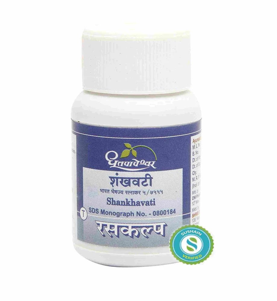 SHANKH VATI RASA - 30 TAB -DHOOTPAPESHWAR