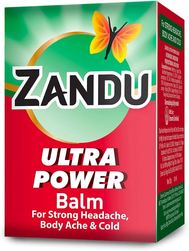 Zandu Balm Ultra Power Red - 8ml